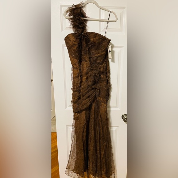 Carmen Marc Volvo dress size 8 mermaid mother of the bride gown gorgeous $4400 - Picture 1 of 15